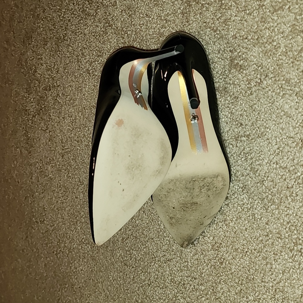 Sam Edelman Danna Black Patent Heels - Picture 8 of 9